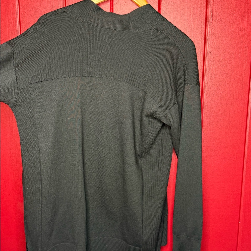 Time and Tru Black Open Front Cardigan – Size M - Picture 6 of 6